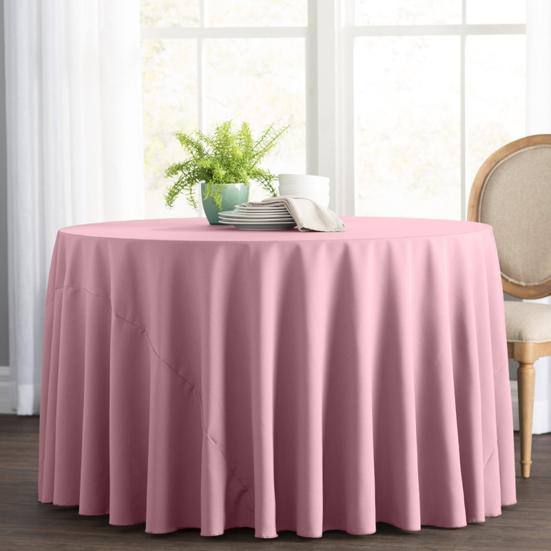 Wayfair Basics™ Wayfair Basics Polyester Round Tablecloth & Reviews